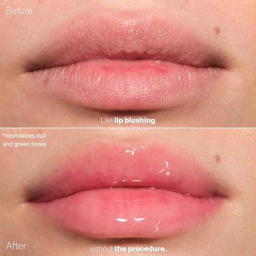 Image of POUND CAKE Cake Theory Plumping Lip Oil | Hydrating & Moisturizing Lip Oil Balm, Lip Gloss, and Pink Lip Mask with Hyaluronic Acid | Clean, Vegan Formula | Lip Plumper Treatment | 0.23 oz, Cactus Jam