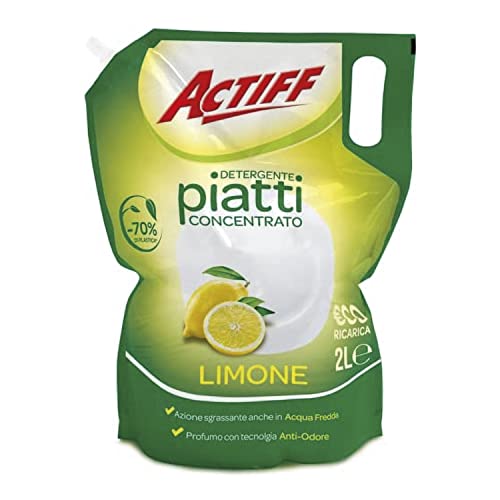 Actiff Detersivo Piatti Limone Ecoricarica 2lt