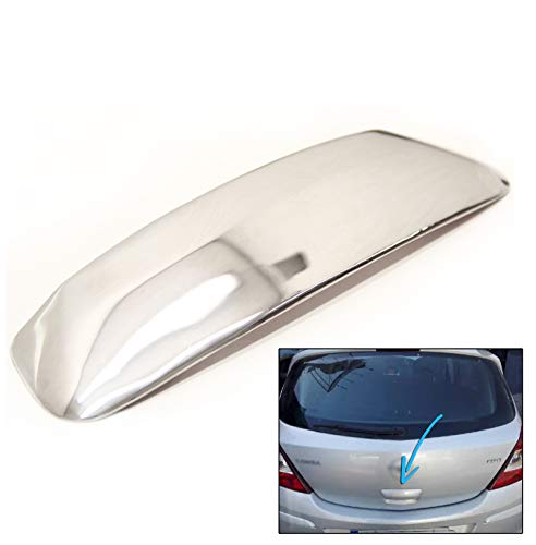 Abridor De Maletero Cromado Para Opel Corsa D (2006-2014): Acero Inoxizable 304, Adhesivo 3M, Manija Tirador De Alto Brillo