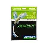 YONEX Aerobite 10m Hybrid Badminton String (White/Blue)