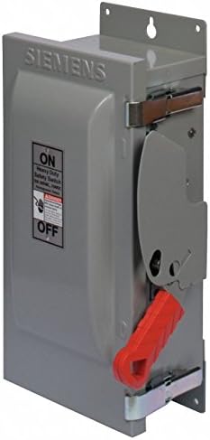 Siemens HF221N 30-Amp 2 Pole 240-volt 3 Wire Fused Heavy Duty Safety Switches image 2