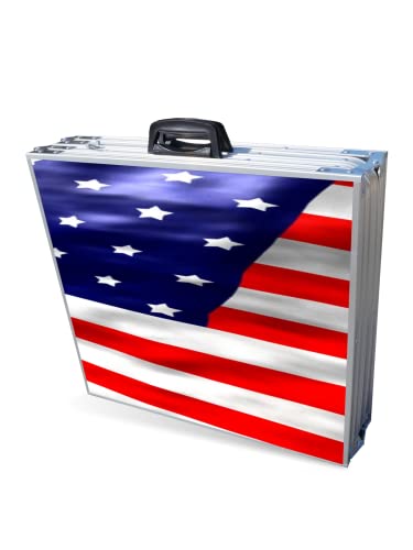 8-Foot-Folding-Pong-Table-Choose-Table-Options-Base-Cup-Holes-LED-Lights-or-Cup-Holes-LED-Lights-America-Edition 8 Foot Folding Pong Table Choose Table Options Base Cup Holes LED Lights or Cup Holes LED Lights America Edition