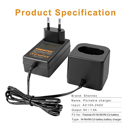 Shentec 6 V 3500 mAh NI-MH Batteria di ricambio