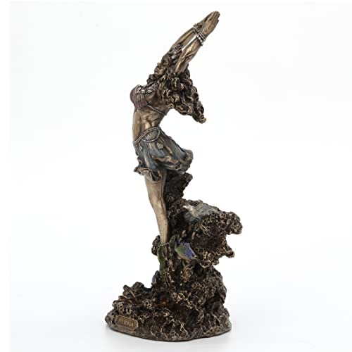 Estatua Veronese Design Yemaya Orishia 10.25" Bronce Resina miniatura 3