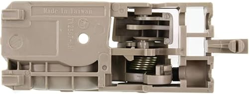 Miniatura 7 de KarParts360 Compatible con Toyota Corolla - Manija de puerta interior delantera, lado del conductor beige (2003-2008)  con botón de bloqueo de