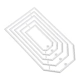 Matrice de découpe décorative - vous pouvez utiliser le pochoir de matrices de découpe pour créer du scrapbooking papier unique, un pochoir de modèle en métal