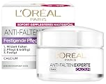 L'Oréal Paris Moisturiser for the Face, Moisturising Anti-Ageing Day Cream with Calcium to Reduce Wrinkles, Anti-Wrinkle Expert 55+, 1 x 50 ml