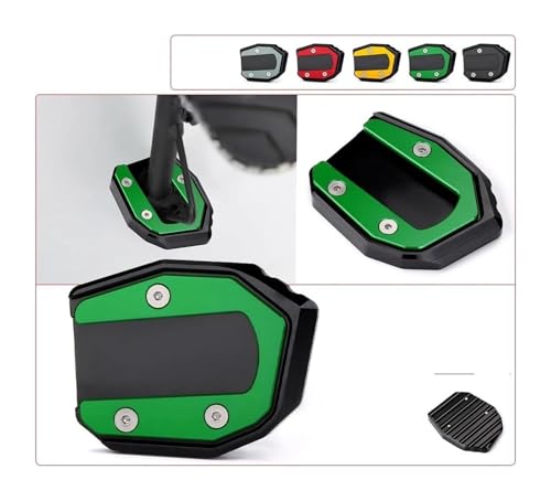 Agrandisseur béquille moto VN650 élargit l'appui au sol de la béquille - 3