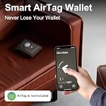 Genuine Leather Wallet for Airtag: RFID Wallets with Airtag Holder - Image 6
