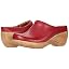 Dark Red Leather