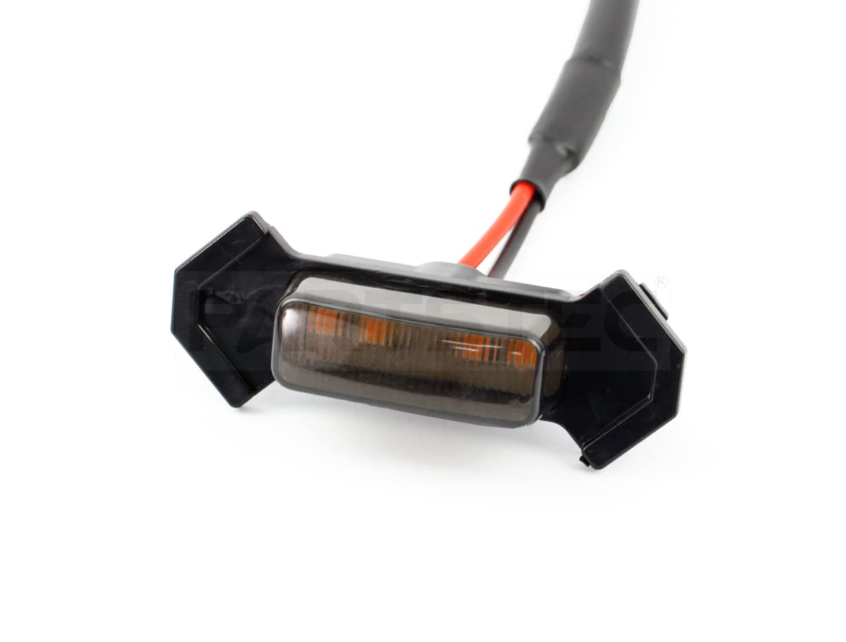 Amazon | MOTOR POWER 汎用 アンバー LED グリル マーカー 4個セット