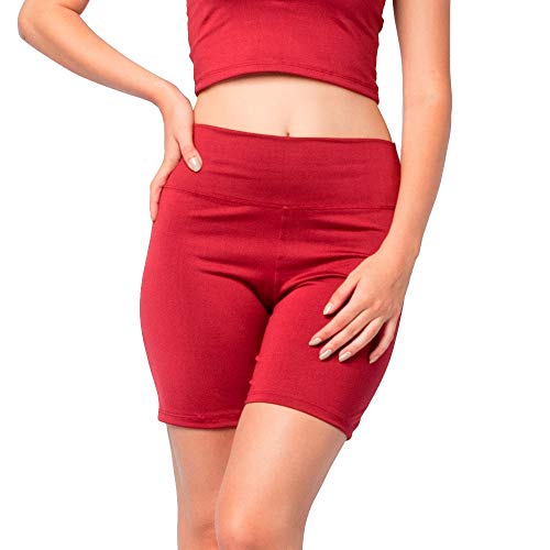 Kit com 3 Bermudas Fitness Feminino Part.B (Preto Vermelho Cinza, G)