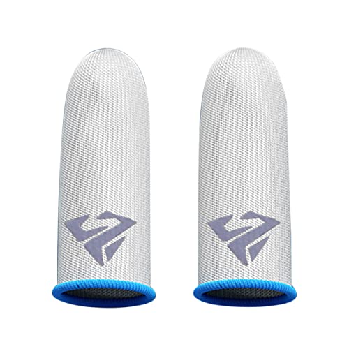 JSGHGDF 1 Pair Gaming Finger Sleeves Thumb Finger Cots Fingertip for Mobile