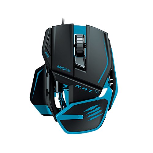 Mad Catz - Ratón Para Gaming R.A.T. TE, Color Negro Mate (PC)