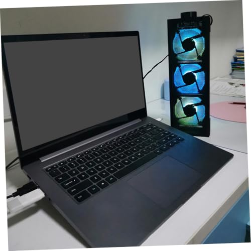 Base para portátil con ventiladores RGB y ajuste ergonómico miniatura 5