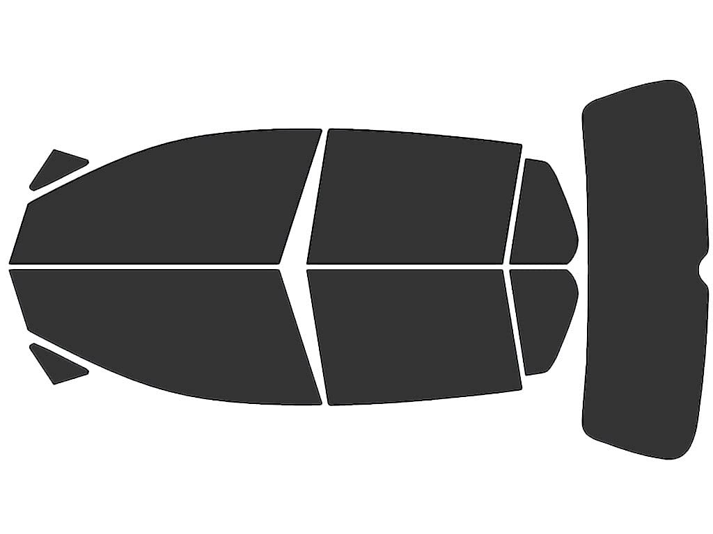 Rvinyl Window Tint Kit Compatible with Volkswagen Golf 2015-2021 (4 Door Hatchback) - Complete Precut Kit - 20%