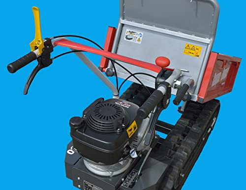 Foto von Modell 2024 - POWERPAC RC360 mit Pritsche und ausziehbaren Bordwänden - RAUPENTRANSPORTER RAUPENDUMPER DUMPER MINIDUMPER KETTENDUMPER