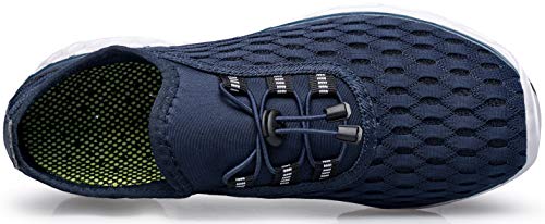 Image of DOUSSPRT Men's Water Shoes Quick Drying Sports Aqua Shoes DarkBlue Size 11.5
