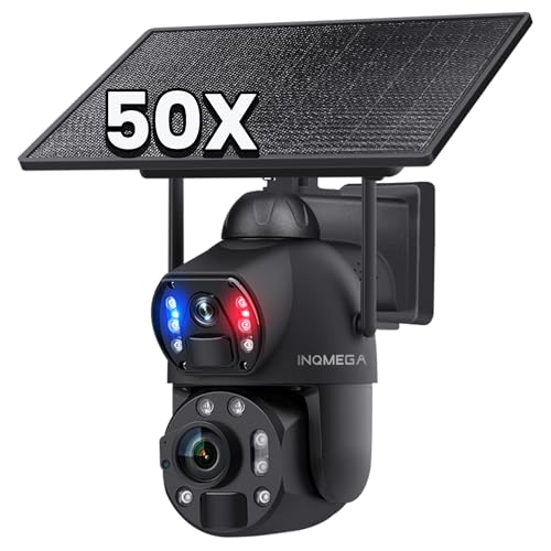 INQMEGA 4G LTE Solar Security Camera