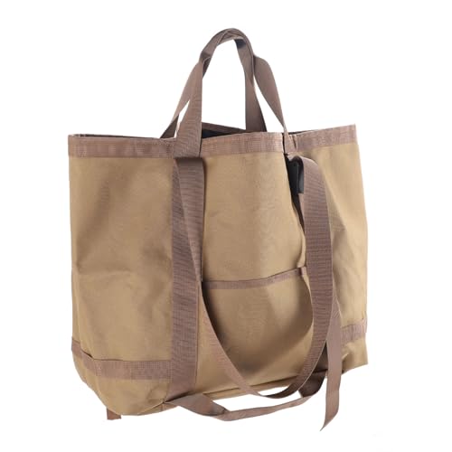 Saco de Compras para Acampamento, Saco de Armazenamento de Acampamento Cáqui para Viagens