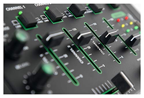 Pronomic DX-50 USB MKII 4-Kanal DJ-Mixer mit Bluetooth