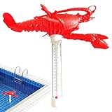 aquarium red sea 170 Versatile Usage: Perfect for measuring water temperature in swimming pools fish tanks lakes bathtubs and fish ponds providing versatile functionality for home garden and recreational water settings