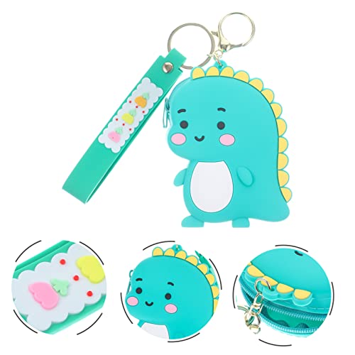 Small Change Purse Key Mini Pendant Lanyard Dinosaur Tag Cartoon Ornaments Cute Shaped Hanging Pouch4