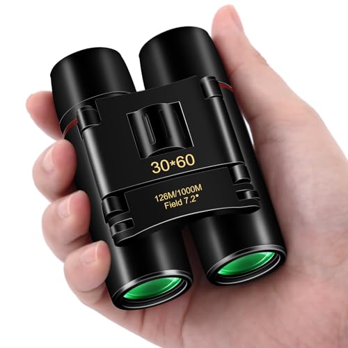 30X60 Binoculars for Adults and Kids,High Powered Small Foldable Compact