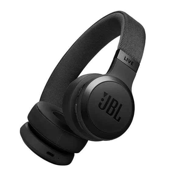JBL Live 675NC Wireless True Adaptive Noise-Cancelling On-Ear Headphones Renewed
