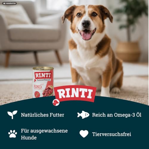 RINTI Kennerfleisch Rind 24 x 400 g