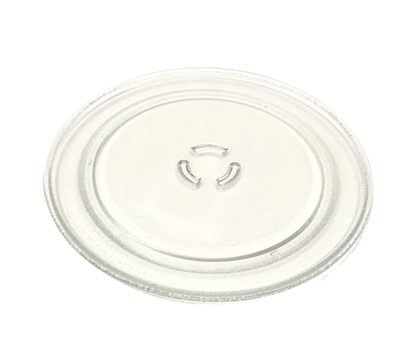 Microwave Glass Plate Compatible with Whirlpool Model Numbers WOC95EC0AS01, WOC95EC0AS05, WOC95EC0AW00, WOC95EC0AW01