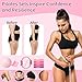 12 Pcs Pilates Equipment kit for Home Workouts, Women's Pilates Essentials Set, Pilates Ring and 2 Ball Accessories Ket, with 5 Resistance Loop, Grip Socks, Resistance Bands, Sculpt Band & Storage Bag