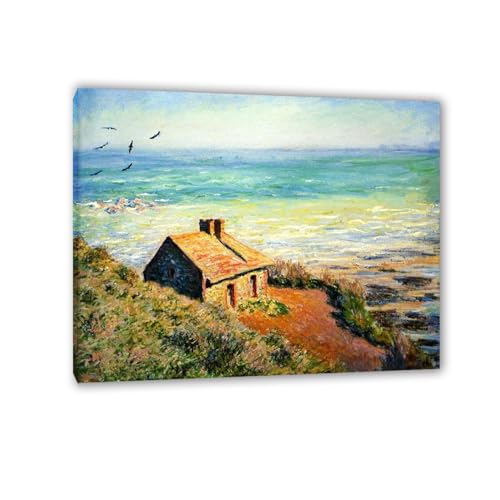 Peinture de toile Douane 30x40cm tableau abstrait encadré pour décoration murale