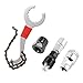 Jooheli 6-in-1 Fahrrad Kassette Removal Tool, Fahrradschlüssel-Kit mit Kurbelabzieher und Innenlager-Entferner 5-11 Fach Kompatibel Kettenpeitsche für Rennräder und Mountainbikes geeignet