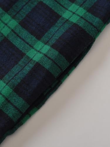 Latuza Men's Hooded Nightshirt Cotton Flannel Sleep Shirt Nightgown4