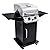 Char-Broil 463673519 Performance Series 2-Burner Cabinet Gas Grill, includes Char-Broil 4828737P04 Grill Cover, Stainless Steel