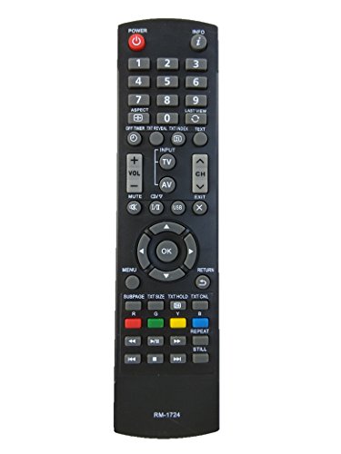 Image of LipiWorld RM-1724 LED Universal Remote Control (Suitable /Replacement /Compatible Panasonic Led Tv Remote Old Remote Exactly Same Remote Will Only Work) Compatible for Panasonic Tv Remote