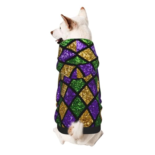 Suéter con capucha para perro AMRANDOM para invierno