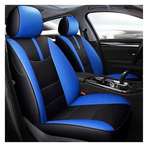 Housse siège auto pour Peugeot 307 207 308 407 3008 protège contre usure et taches noir bleu