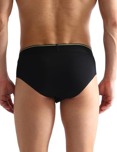 Image of U.S. Polo ASSN. Mens OEB08 Pure Cotton Antibacterial Underwear Briefs - Pack of 2