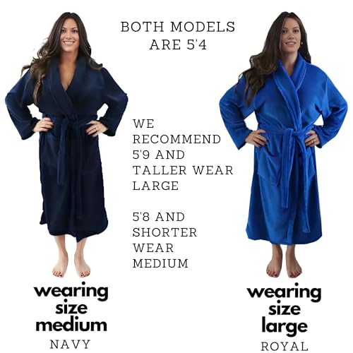 Coziest Robe in the World Unbelievably Soft Bathrobe in Classic & Vibrant Hues for Men and Women4