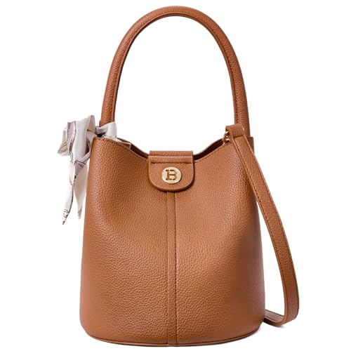 Image of BOSTANTEN Small Crossbody Bags for Women Vegan Leather Purse Bucket bag