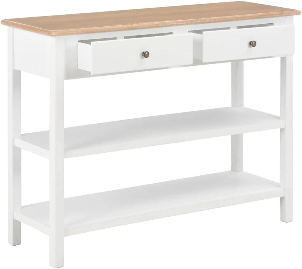 Sideboards and Buffets Cabinet with Storage Modern Decor White 43.3"x13.8"x31.5" MDF (Color : White, Size : 43.3" x 13.8" x 31.5") (White 43.3" x 13.8" x 31.5")
