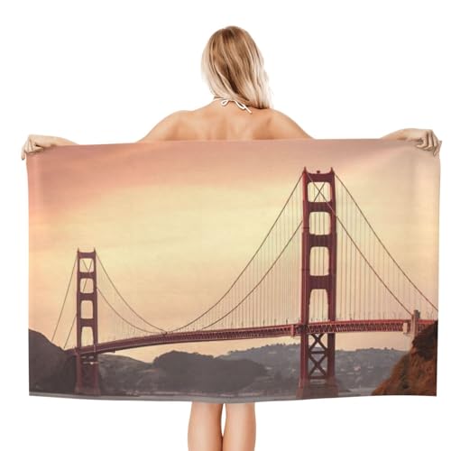 Serviette de bain microfibre ultra douce et absorbante à séchage rapide