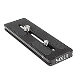 Gewicht: 70g Sirui PH-120 Schnellwechselplatte (Ersatzplatte für PH-20 Gimbal Head), Schwarz