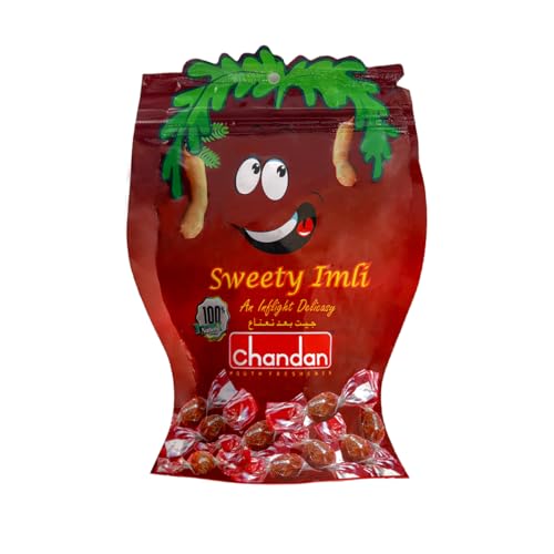 Image of Chandan Mouth Freshener Sweety Imli Sweet and Sour Tamarind Candy | 150 grams | Tamarind Pulp Candy | Rich in Anti-Oxidants (Pack of 3)