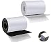 Produktbild Pulluo 2 Rollen Filzgleiter Selbstklebend Filz Schwarz und Grau 100 cm x 10 cm x 3mm Filzgleiter Quadratisch Schneidbar Groß Filzplatten für Stuhlbein Möbel Stereoanlage Schrank Parkett