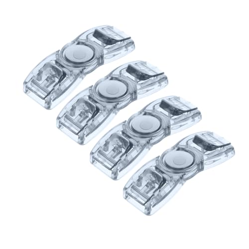 BESPORTBLE 4Pcs Swim Goggles Buckle Clips Fastener for Swimming Goggles Slip Resistant Design Prevents Strap Slippage Durable Material for Daily Training Competitions