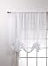 Stylemaster Lucky Stripe Shade with Tie-Ups, White, 44-Inch by 63-Inch