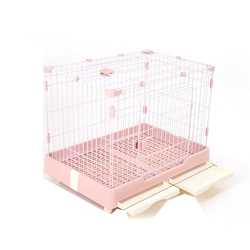 ペットケージ 猫 犬 ケージ ペットサークル ドア付き キャスター付き 脱走防止 安定した ストレス解消 噛み耐え ペット用品 シンプル 留守番 錆防止 2way 休憩所 通年 室内用 昼寝 犬猫兼用 82*57*65CM